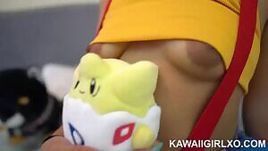 Misty taking some thick dick in her ass