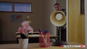 Student catches his teachers hooking up