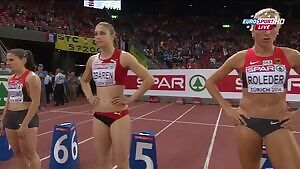 Switzerland´s very own hurdling Wonder Woman Noemi Zbären