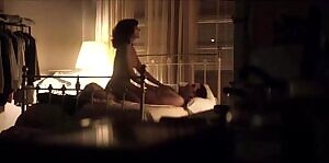 Alison Brie riding a guy