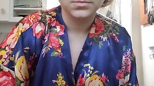 Wanna slide this robe off of me?