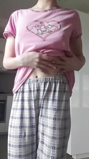 Pyjamas undressing