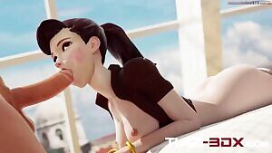 D'va deepthroat